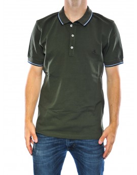 Polo bordino Uomo Fay V414VERDE