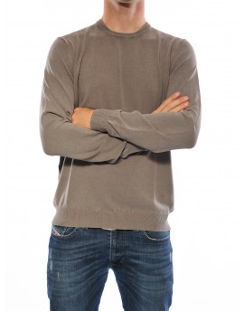 Maglia giro lavato Uomo Fay S400NOCE