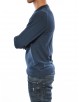 Maglia giro lavato Uomo Fay U801 BLU
