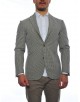 Giacca piedpool vichy Uomo Boglioli 0103BC/NERO