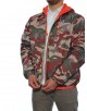 Jacques plus camo Uomo K way 907 ORANGE