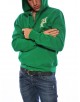 Felpa cap mezza zip Uomo Polo ralph lauren ENGLISH GREEN