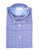 Camicia quadretto Uomo Hartford 03 BLU