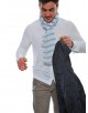Giubbetto field leggero Uomo Fay U809BLU PETROLIO