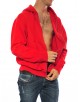 Felpa full zip cappuccio Uomo Polo ralph lauren RL 2000 RED