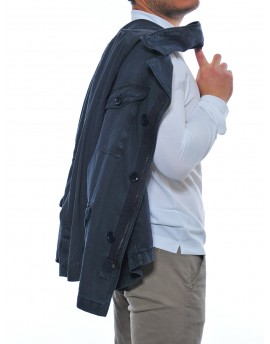 Giacconwe field jacket m43 Uomo Fay U807BLUNOTTE