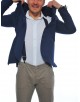 Giacca micro piedpool Uomo Lbm BLU