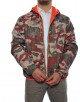 Jacques plus camo Uomo K way 907 ORANGE