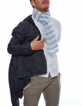 Giubbetto field leggero Uomo Fay U809BLU PETROLIO