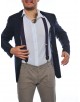 Blazer garza Uomo Boglioli 780 BLU