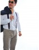 Blazer garza Uomo Boglioli 780 BLU