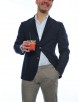 Blazer garza Uomo The gigi 700BLU