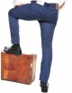 Pantalone mano pesca senza toppa Uomo Jeckerson 4007 BLU NAVY