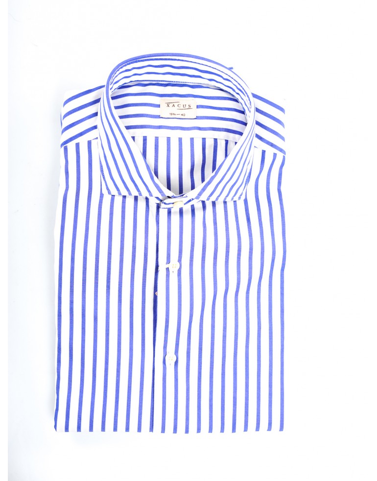 Camicia rigo largo Uomo Xacus 078 AZZ