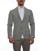 Giacca piedpool vichy Uomo Boglioli 0103BC/NERO