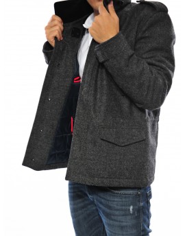 Giaccone short field lana Uomo Fay B800
