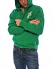 Felpa cap mezza zip Uomo Polo ralph lauren ENGLISH GREEN