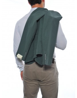 Giacca micro piedpool Uomo Lbm VERDE