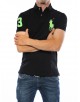 Polo custom big ppony Uomo Polo ralph lauren POLO BLACK