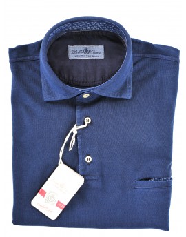 Polo taschino Uomo Della ciana 37582BLU
